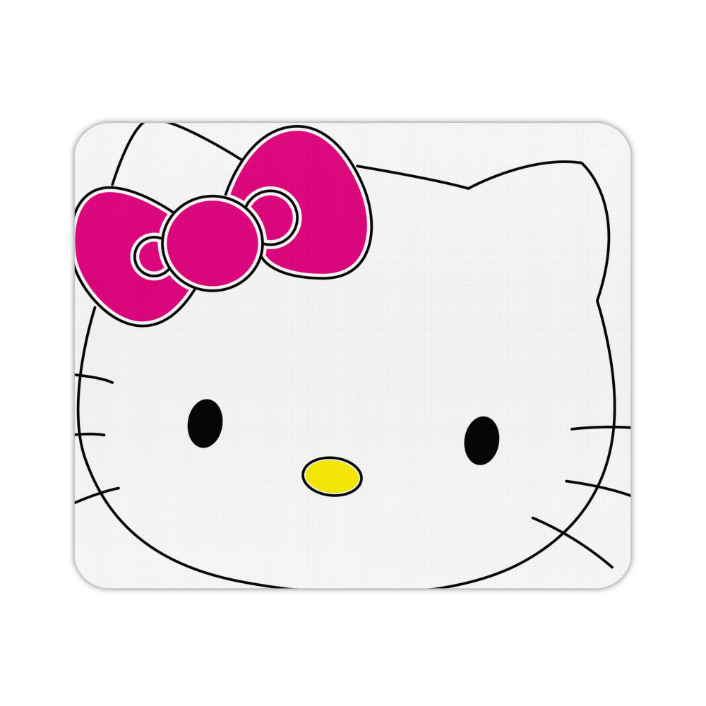 （画像用） Hello Kitty ハローキティ マウスパッド ステッチ加工 ラバー素材 防水 滑り止め 超薄型 ゲーミング/オフィス対応