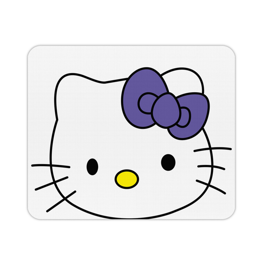 （画像用） Hello Kitty ハローキティ マウスパッド ステッチ加工 ラバー素材 防水 滑り止め 超薄型 ゲーミング/オフィス対応