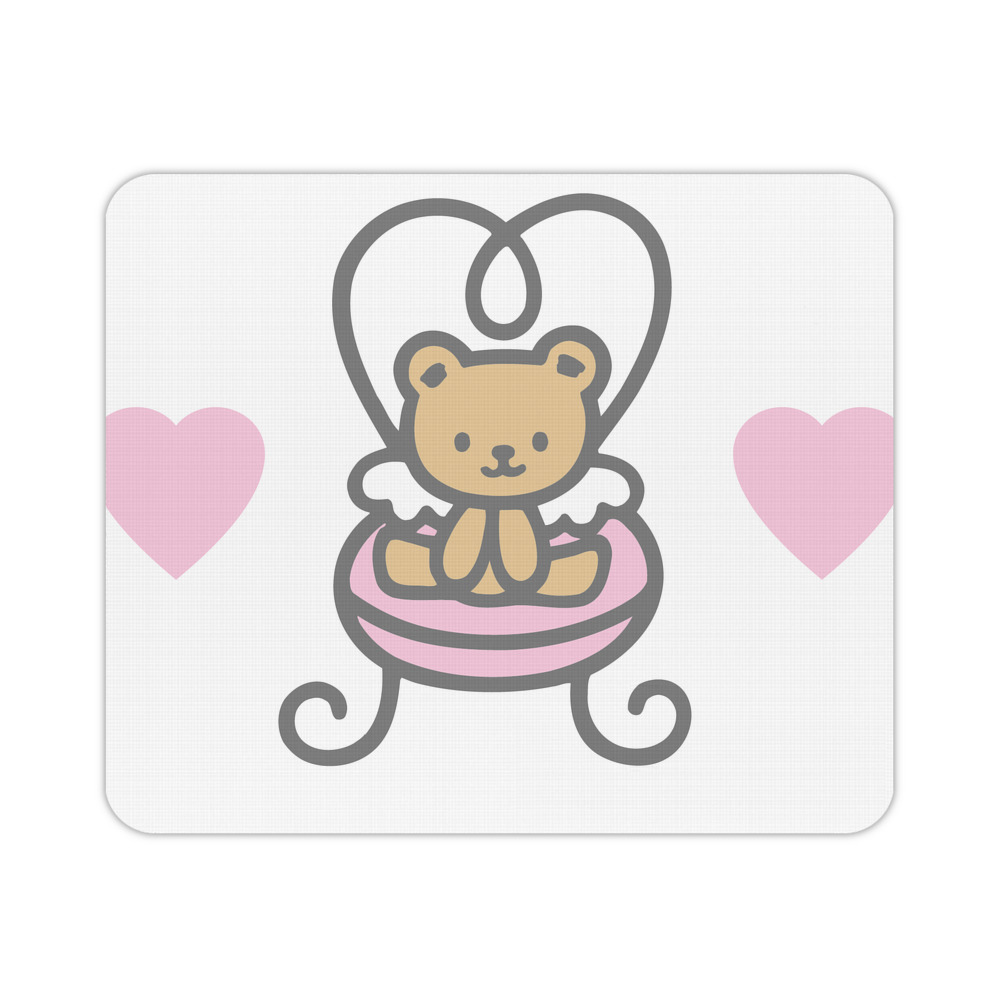（画像用） Hello Kitty ハローキティ マウスパッド ステッチ加工 ラバー素材 防水 滑り止め 超薄型 ゲーミング/オフィス対応