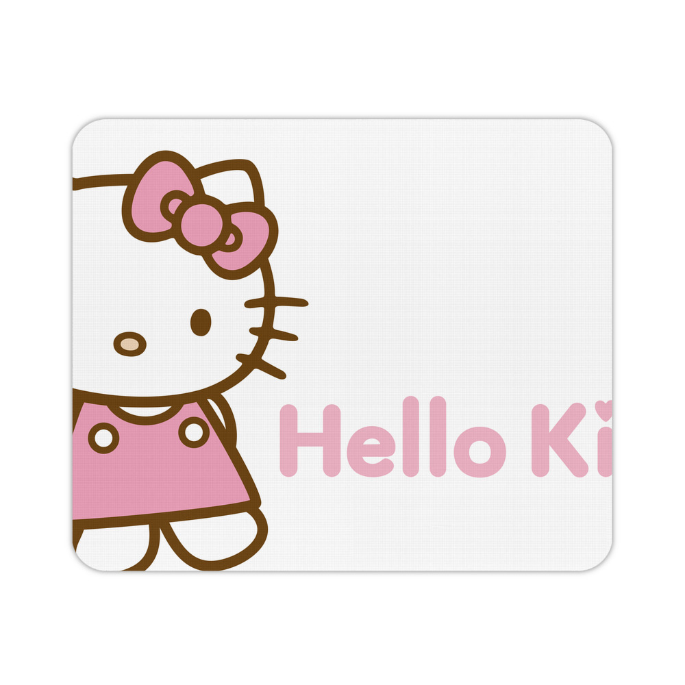 （画像用） Hello Kitty ハローキティ マウスパッド ステッチ加工 ラバー素材 防水 滑り止め 超薄型 ゲーミング/オフィス対応