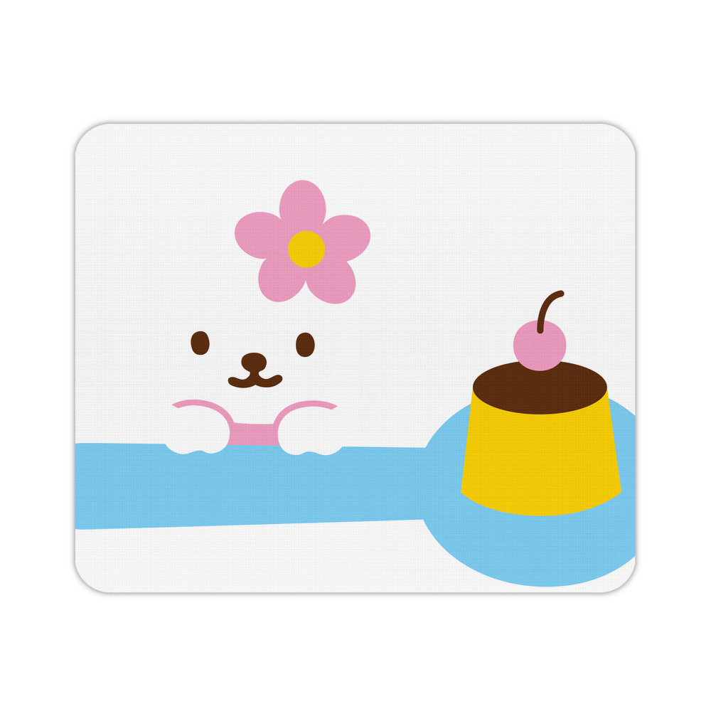 （画像用） Hello Kitty ハローキティ マウスパッド ステッチ加工 ラバー素材 防水 滑り止め 超薄型 ゲーミング/オフィス対応