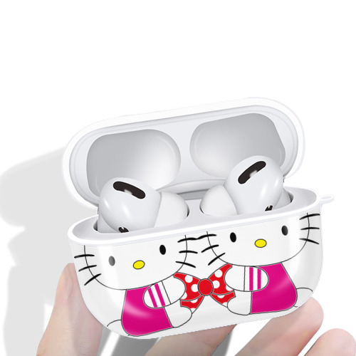 Hello Kitty ハローキティ 【AirPods Pro用】ハードシェル保護ケース 耐衝撃・防指紋・カラビナ付き商品仕様