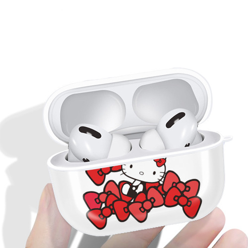 Hello Kitty ハローキティ 【AirPods Pro用】ハードシェル保護ケース 耐衝撃・防指紋・カラビナ付き商品仕様