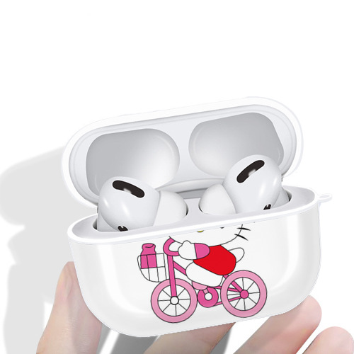 Hello Kitty ハローキティ 【AirPods Pro用】ハードシェル保護ケース 耐衝撃・防指紋・カラビナ付き商品仕様