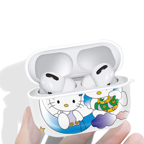 Hello Kitty ハローキティ 【AirPods Pro用】ハードシェル保護ケース 耐衝撃・防指紋・カラビナ付き商品仕様
