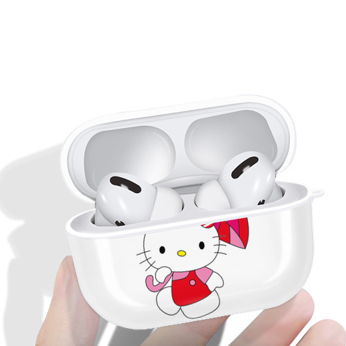 Hello Kitty ハローキティ 【AirPods Pro用】ハードシェル保護ケース 耐衝撃・防指紋・カラビナ付き商品仕様