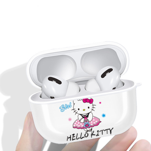 Hello Kitty ハローキティ 【AirPods Pro用】ハードシェル保護ケース 耐衝撃・防指紋・カラビナ付き商品仕様