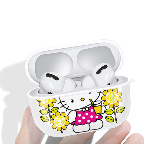 Hello Kitty ハローキティ 【AirPods Pro用】ハードシェル保護ケース 耐衝撃・防指紋・カラビナ付き商品仕様