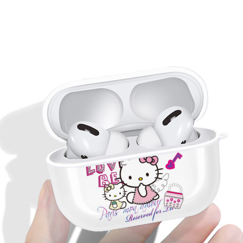 Hello Kitty ハローキティ 【AirPods Pro用】ハードシェル保護ケース 耐衝撃・防指紋・カラビナ付き商品仕様