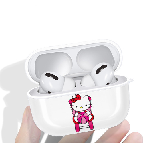 Hello Kitty ハローキティ 【AirPods Pro用】ハードシェル保護ケース 耐衝撃・防指紋・カラビナ付き商品仕様