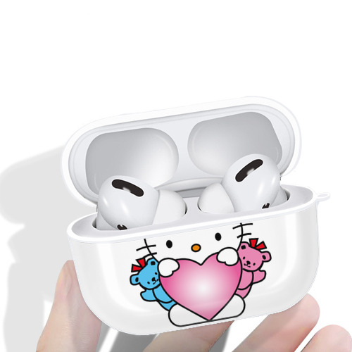 Hello Kitty ハローキティ 【AirPods Pro用】ハードシェル保護ケース 耐衝撃・防指紋・カラビナ付き商品仕様