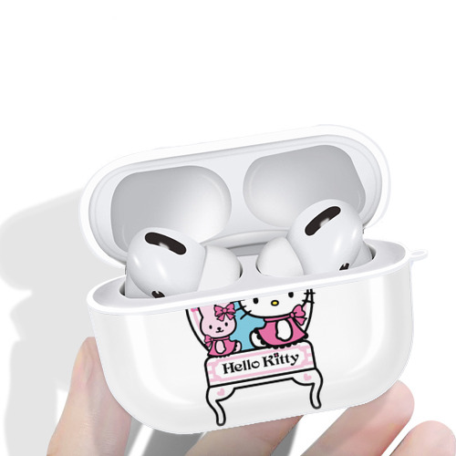 Hello Kitty ハローキティ 【AirPods Pro用】ハードシェル保護ケース 耐衝撃・防指紋・カラビナ付き商品仕様