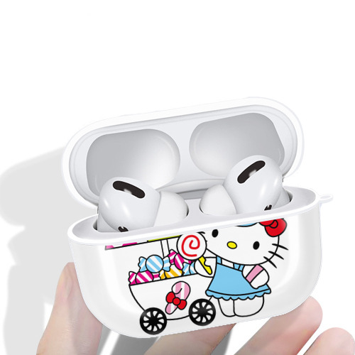Hello Kitty ハローキティ 【AirPods Pro用】ハードシェル保護ケース 耐衝撃・防指紋・カラビナ付き商品仕様