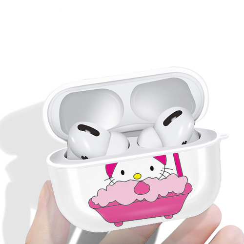 Hello Kitty ハローキティ 【AirPods Pro用】ハードシェル保護ケース 耐衝撃・防指紋・カラビナ付き商品仕様