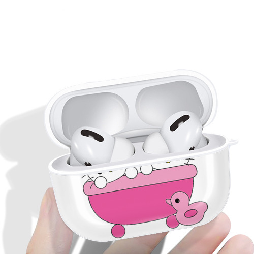 Hello Kitty ハローキティ 【AirPods Pro用】ハードシェル保護ケース 耐衝撃・防指紋・カラビナ付き商品仕様