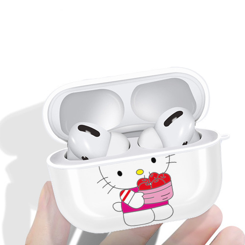 Hello Kitty ハローキティ 【AirPods Pro用】ハードシェル保護ケース 耐衝撃・防指紋・カラビナ付き商品仕様