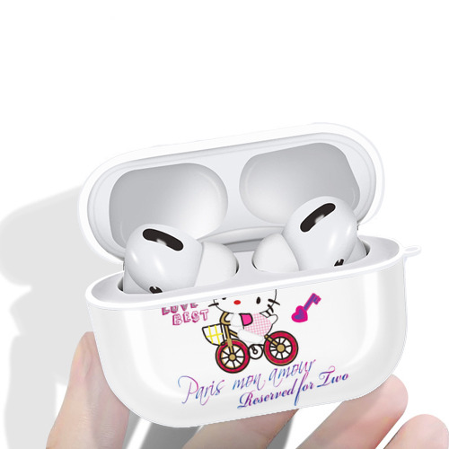 Hello Kitty ハローキティ 【AirPods Pro用】ハードシェル保護ケース 耐衝撃・防指紋・カラビナ付き商品仕様