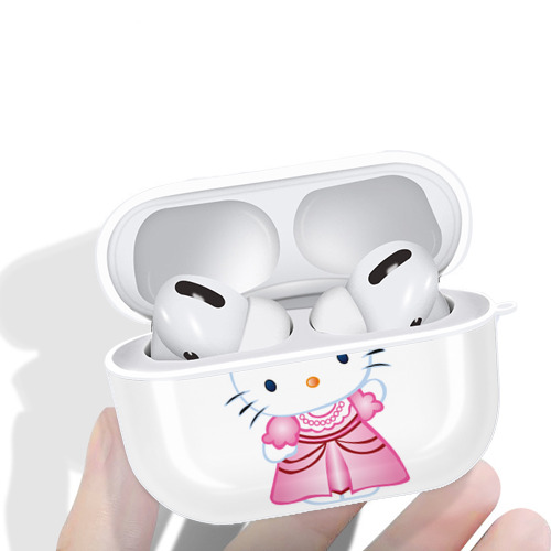 Hello Kitty ハローキティ 【AirPods Pro用】ハードシェル保護ケース 耐衝撃・防指紋・カラビナ付き商品仕様
