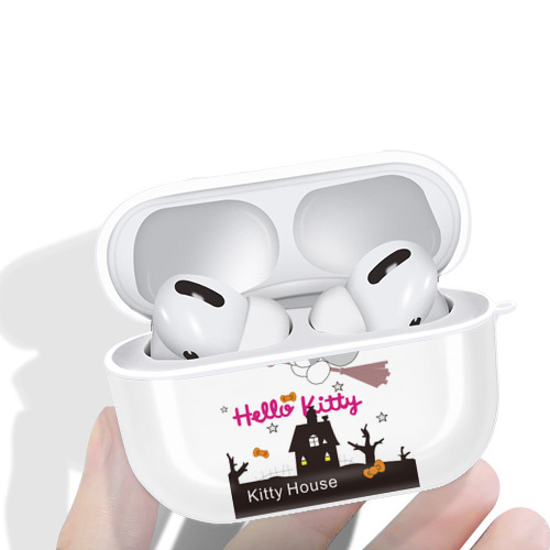 Hello Kitty ハローキティ 【AirPods Pro用】ハードシェル保護ケース 耐衝撃・防指紋・カラビナ付き商品仕様
