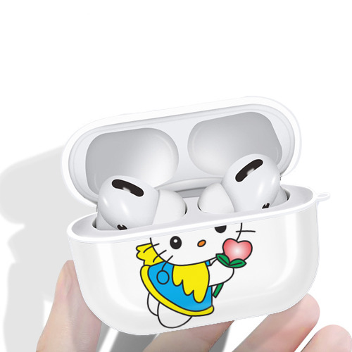 Hello Kitty ハローキティ 【AirPods Pro用】ハードシェル保護ケース 耐衝撃・防指紋・カラビナ付き商品仕様