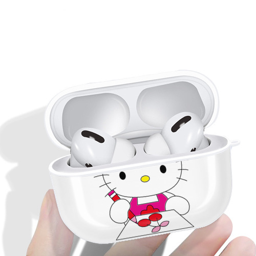 Hello Kitty ハローキティ 【AirPods Pro用】ハードシェル保護ケース 耐衝撃・防指紋・カラビナ付き商品仕様