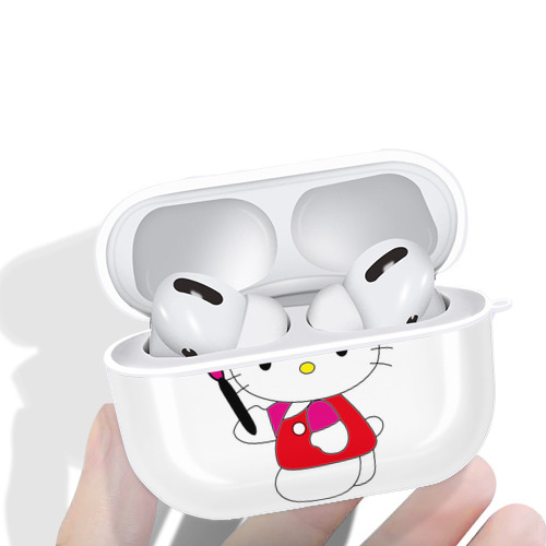 Hello Kitty ハローキティ 【AirPods Pro用】ハードシェル保護ケース 耐衝撃・防指紋・カラビナ付き商品仕様