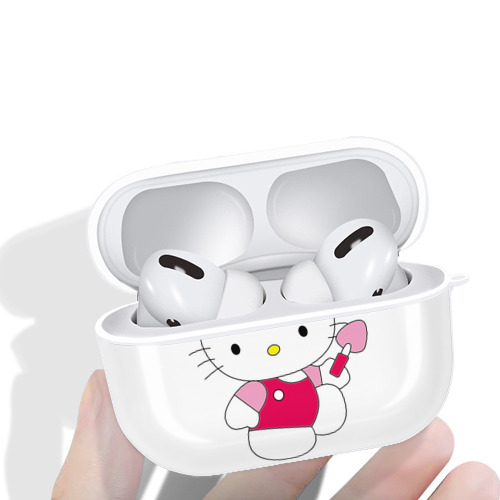 Hello Kitty ハローキティ 【AirPods Pro用】ハードシェル保護ケース 耐衝撃・防指紋・カラビナ付き商品仕様