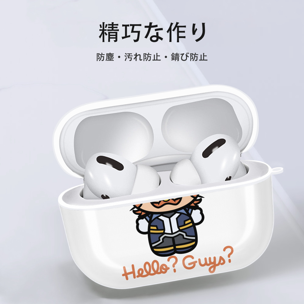 Hello Kitty ハローキティ 【AirPods Pro用】ハードシェル保護ケース 耐衝撃・防指紋・カラビナ付き商品仕様