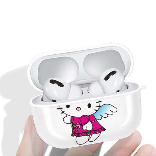 Hello Kitty ハローキティ 【AirPods Pro用】ハードシェル保護ケース 耐衝撃・防指紋・カラビナ付き商品仕様
