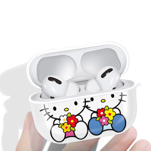 Hello Kitty ハローキティ 【AirPods Pro用】ハードシェル保護ケース 耐衝撃・防指紋・カラビナ付き商品仕様