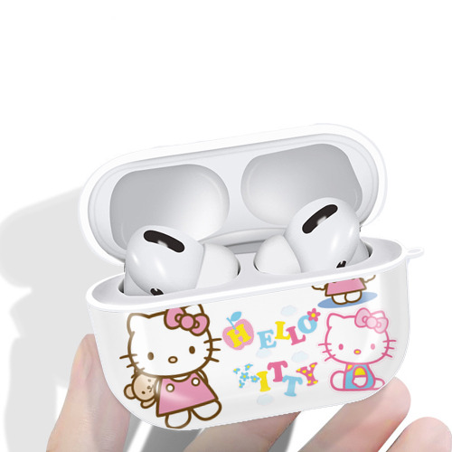Hello Kitty ハローキティ 【AirPods Pro用】ハードシェル保護ケース 耐衝撃・防指紋・カラビナ付き商品仕様