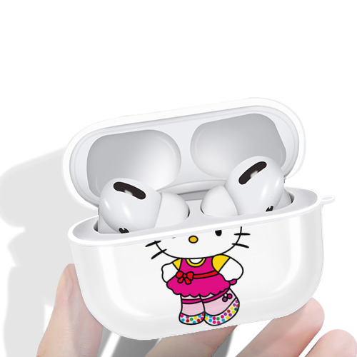Hello Kitty ハローキティ 【AirPods Pro用】ハードシェル保護ケース 耐衝撃・防指紋・カラビナ付き商品仕様