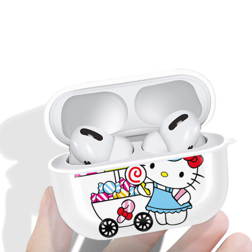 Hello Kitty ハローキティ 【AirPods Pro用】ハードシェル保護ケース 耐衝撃・防指紋・カラビナ付き商品仕様