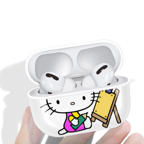 Hello Kitty ハローキティ 【AirPods Pro用】ハードシェル保護ケース 耐衝撃・防指紋・カラビナ付き商品仕様