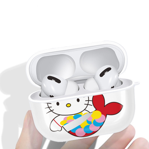 Hello Kitty ハローキティ 【AirPods Pro用】ハードシェル保護ケース 耐衝撃・防指紋・カラビナ付き商品仕様