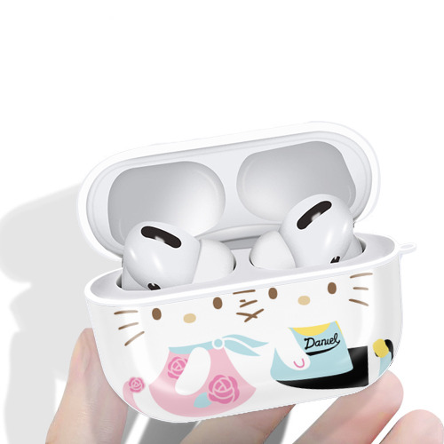 Hello Kitty ハローキティ 【AirPods Pro用】ハードシェル保護ケース 耐衝撃・防指紋・カラビナ付き商品仕様