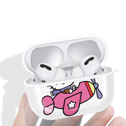 Hello Kitty ハローキティ 【AirPods Pro用】ハードシェル保護ケース 耐衝撃・防指紋・カラビナ付き商品仕様