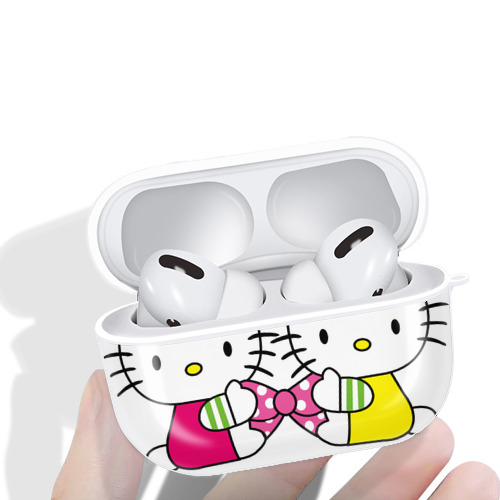 Hello Kitty ハローキティ 【AirPods Pro用】ハードシェル保護ケース 耐衝撃・防指紋・カラビナ付き商品仕様