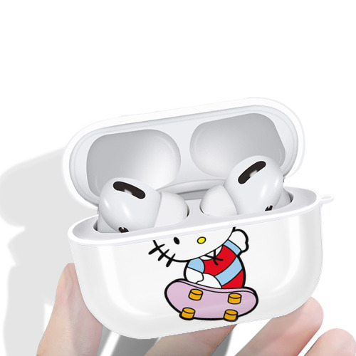 Hello Kitty ハローキティ 【AirPods Pro用】ハードシェル保護ケース 耐衝撃・防指紋・カラビナ付き商品仕様