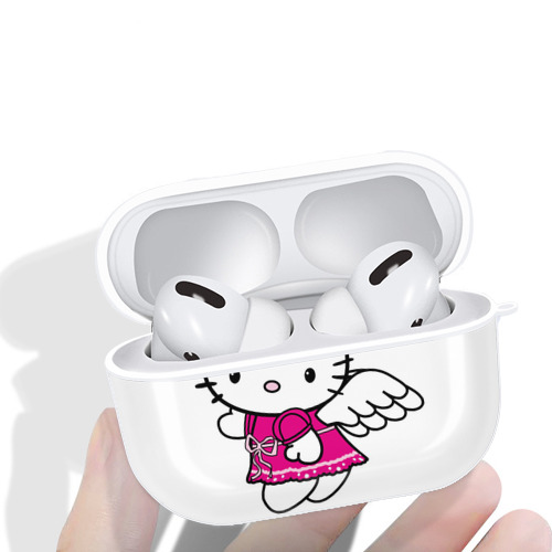 Hello Kitty ハローキティ 【AirPods Pro用】ハードシェル保護ケース 耐衝撃・防指紋・カラビナ付き商品仕様