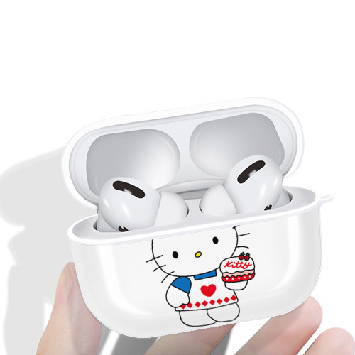 Hello Kitty ハローキティ 【AirPods Pro用】ハードシェル保護ケース 耐衝撃・防指紋・カラビナ付き商品仕様