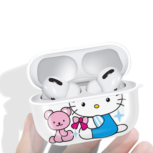 Hello Kitty ハローキティ 【AirPods Pro用】ハードシェル保護ケース 耐衝撃・防指紋・カラビナ付き商品仕様