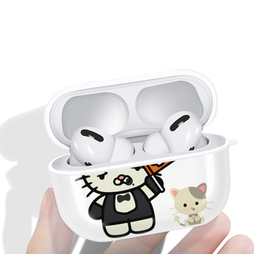 Hello Kitty ハローキティ 【AirPods Pro用】ハードシェル保護ケース 耐衝撃・防指紋・カラビナ付き商品仕様