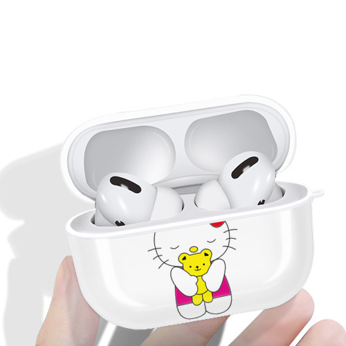 Hello Kitty ハローキティ 【AirPods Pro用】ハードシェル保護ケース 耐衝撃・防指紋・カラビナ付き商品仕様