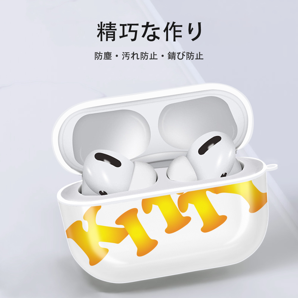 Hello Kitty ハローキティ 【AirPods Pro用】ハードシェル保護ケース 耐衝撃・防指紋・カラビナ付き商品仕様