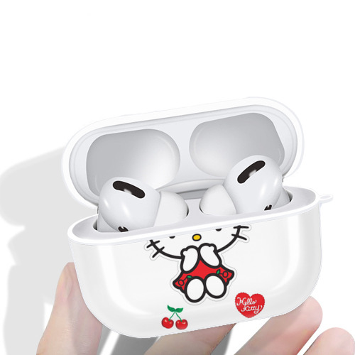 Hello Kitty ハローキティ 【AirPods Pro用】ハードシェル保護ケース 耐衝撃・防指紋・カラビナ付き商品仕様