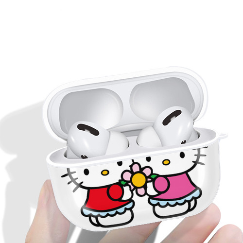 Hello Kitty ハローキティ 【AirPods Pro用】ハードシェル保護ケース 耐衝撃・防指紋・カラビナ付き商品仕様