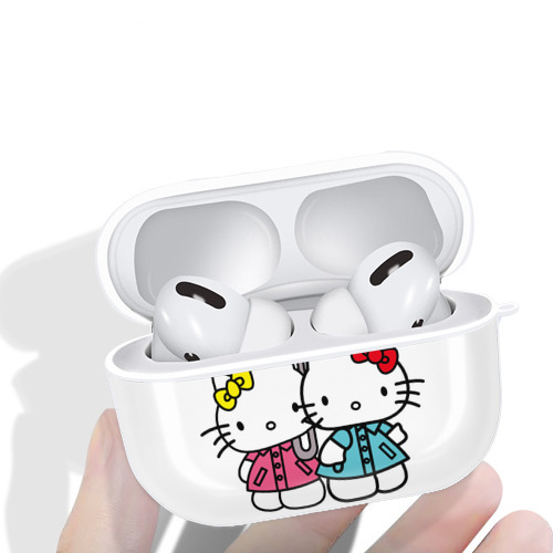 Hello Kitty ハローキティ 【AirPods Pro用】ハードシェル保護ケース 耐衝撃・防指紋・カラビナ付き商品仕様