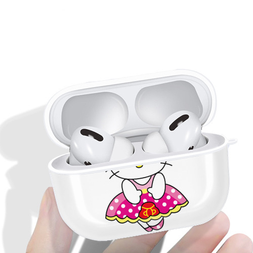 Hello Kitty ハローキティ 【AirPods Pro用】ハードシェル保護ケース 耐衝撃・防指紋・カラビナ付き商品仕様