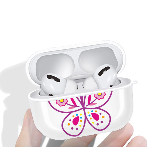 Hello Kitty ハローキティ 【AirPods Pro用】ハードシェル保護ケース 耐衝撃・防指紋・カラビナ付き商品仕様